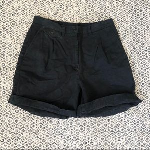 Lauren Ralph Lauren High Waisted Pleated Shorts